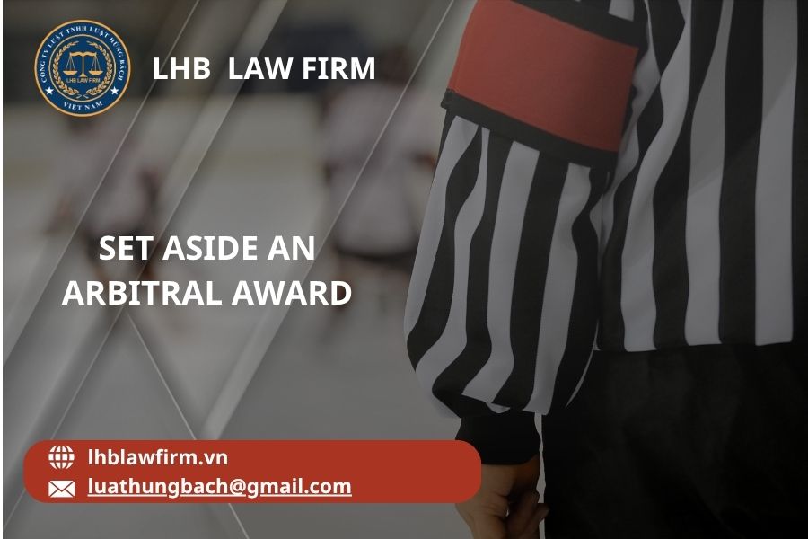 Set aside an arbitral award